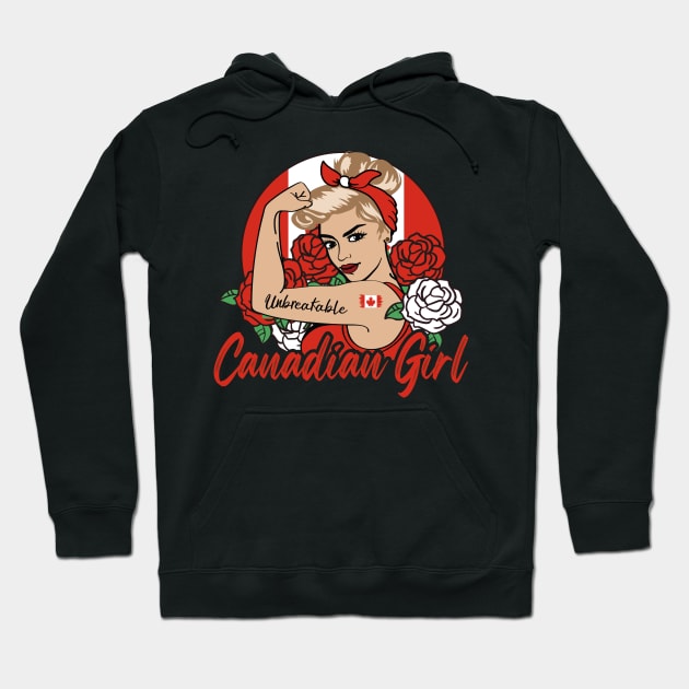 Canadian Girl Hoodie by JayD World